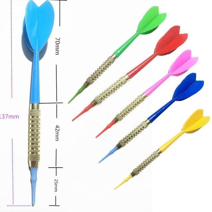 DHIEMUSH Jarum Dart / Panah Dart / Arrow Dart / Soft Tip Needle