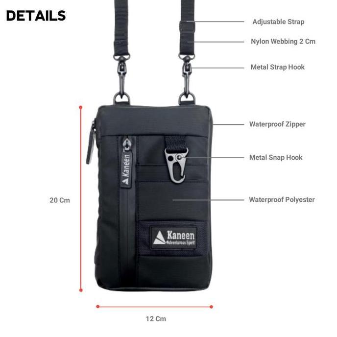 Stylebag- Vino Kaneen - Tas Pria Nita Terproof Dompet Kartu Dan Uang Selempang