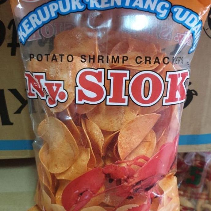 Kriuk- Kerupuk Kentang Udang Ny Siok 450 Gr