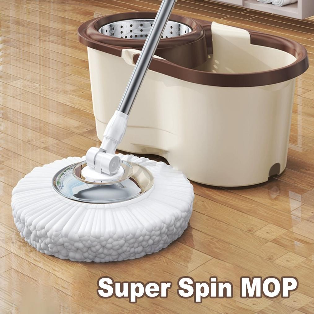 Alat Pel Putar Spin Mop / Alat Pel Stainless Steel / Alat Pel Praktis / Spin Mop / Super Mop / TB-2