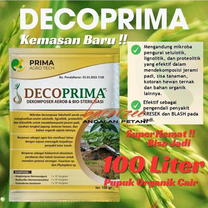 Newton- Decoprima - Bio Decomposer 100 Gram