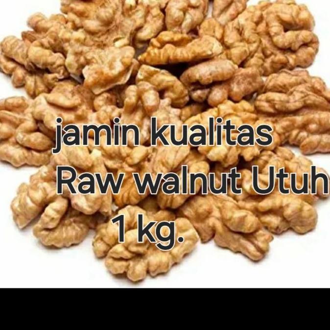 Murah Row walnut 1 kg | kacang walnut mentah 1 kg |