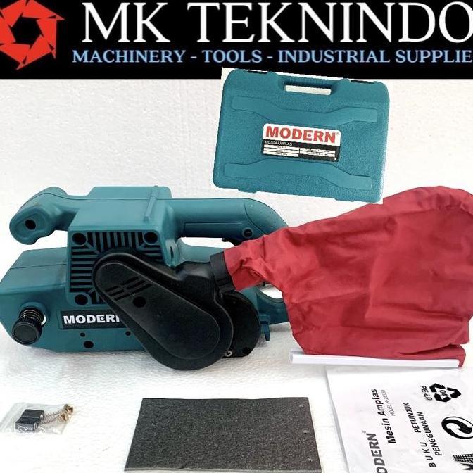 Namasama- Modern Mesin Amplas Belt Sander 3 M-553 Tank Berjalan Duduk 3 Inch