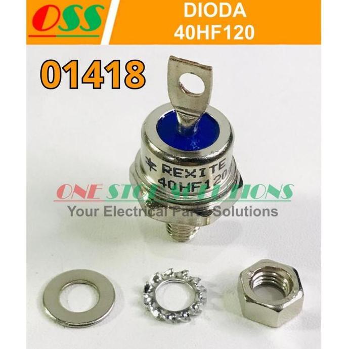 WHELINGO DIODA 40HF120 STUD RECTIFIER DIODA BAUT 40A