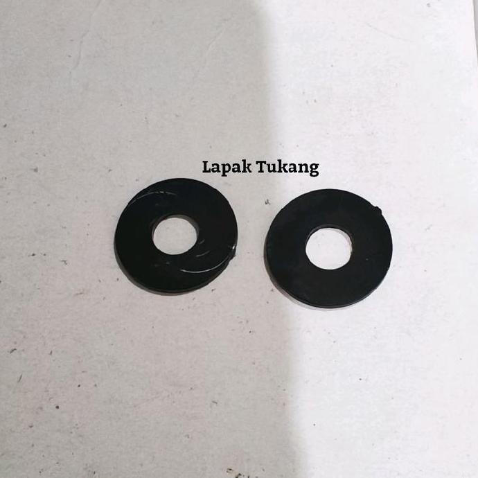 Ring Nylon M6X16X1 Hitam Ring Plat Nilon M6 Ring Plastik M 6 Termurah