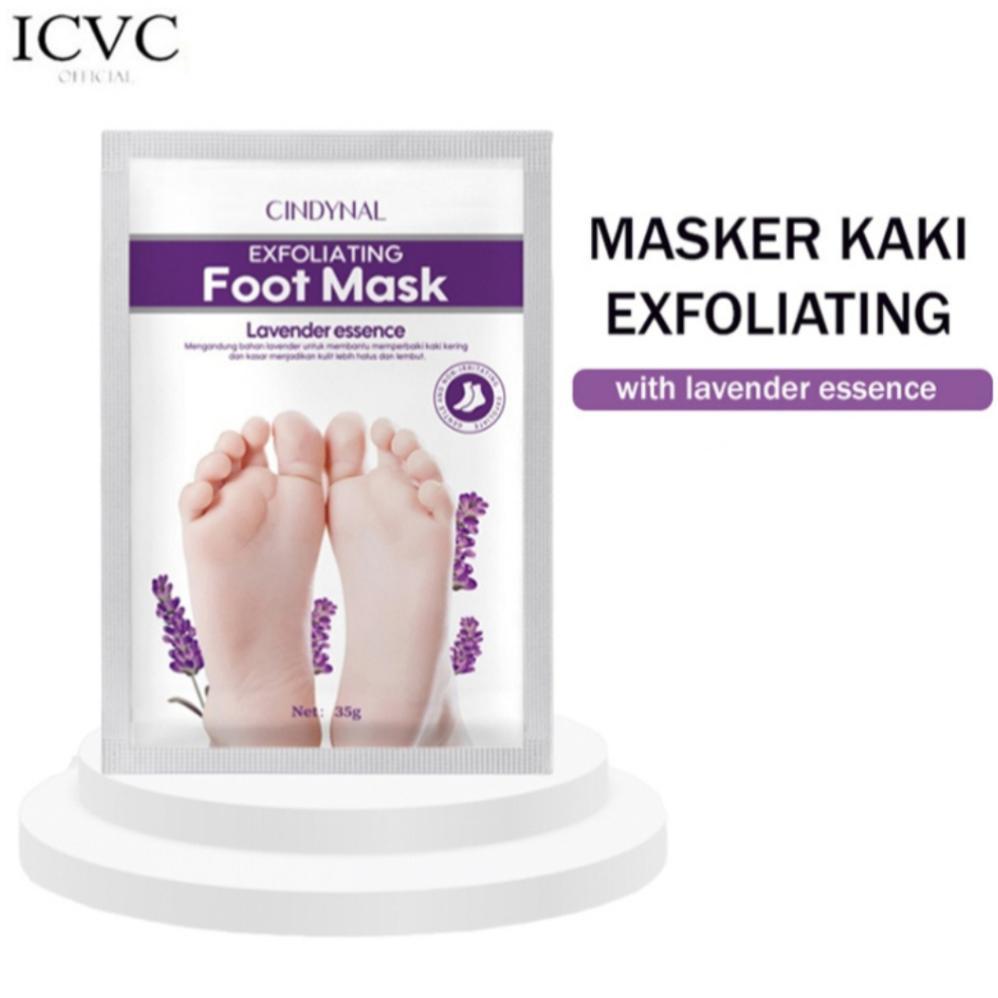 CINDYNAL FOOT MASK | Lavender Exfoliating Foot Mask Masker Kaki