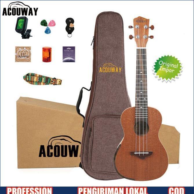 Pak_dismantoko - Acouway AKUSTIK dan ELEKTRIK Ukulele Concerto/Tenor 24"26 concert ukelele Senar 4 g