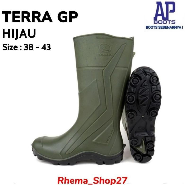AP BOOTS TERRA GP #TERBARU Sepatu Boots Tinggi AP Terra | Sepatu AP Boots Terra GP 38-43