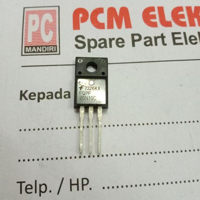 70N10C FQPF70N10C FQPF70 N10C FQPF70N10 C PCMED