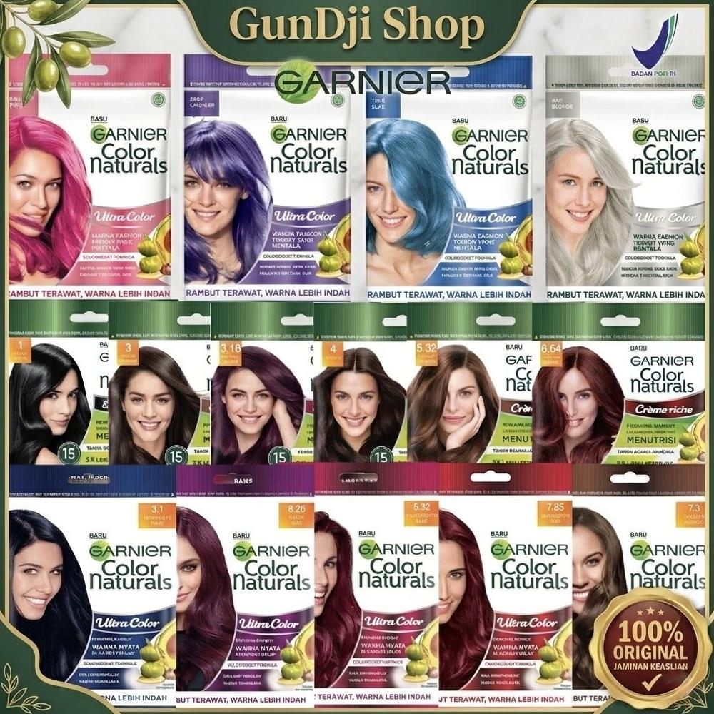 GARNIER SACHET HAIR COLORING PEWARNA RAMBUT CAT RAMBUT PRIA WANITA