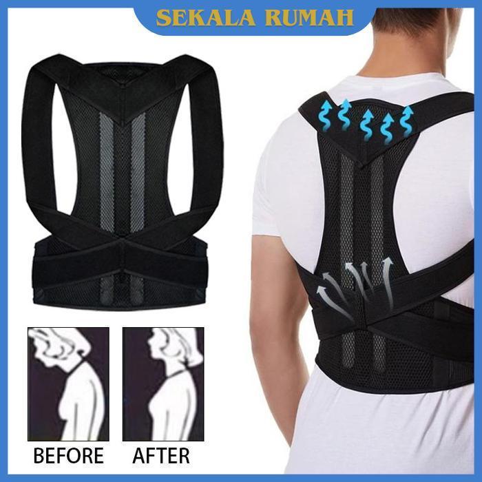 Ready Stok Korset Punggung Bungkuk Posture Belt Penyangga Punggung  Alat Biar Gak Bungkuk Alat Krete