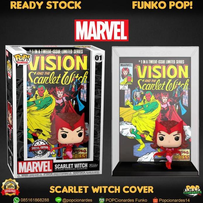 Funko Pop Marvel - Scarlet Witch Comic Cover #01
