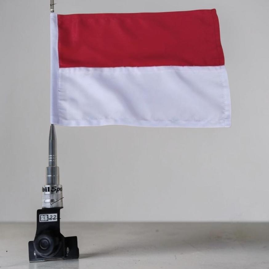 Tiang Bendera Mobil, Antena Bendera Mobil, Bendera Berkwalitas Bagus
