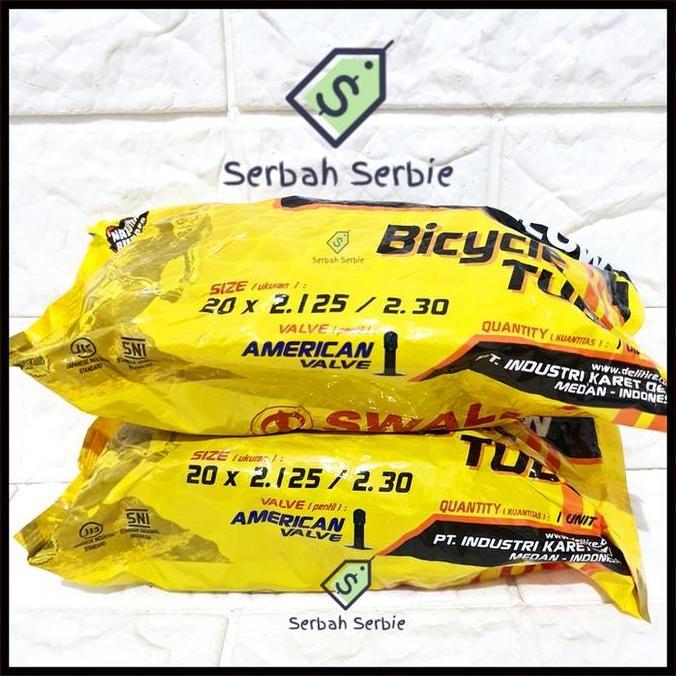 Cylcing- Ban Dalam Sepeda 20X2.125 2.30 20X2.30 20 X 2.125 48Mm Sllow Bmx