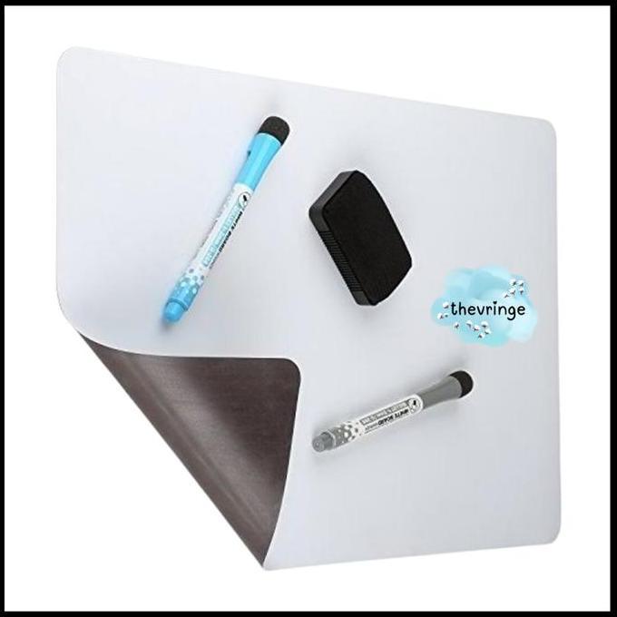 Book- Whiteboard Sheet Papan Tulis Magnet Lembaran A3 A4 Multifungsi Untuk Kulkas Dan Permukaan Besi