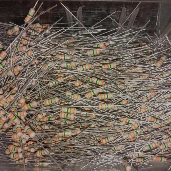 RESISTOR 3.3M 3M3 3.3 MEGA OHM 1/4W 0.25WATT PCMED