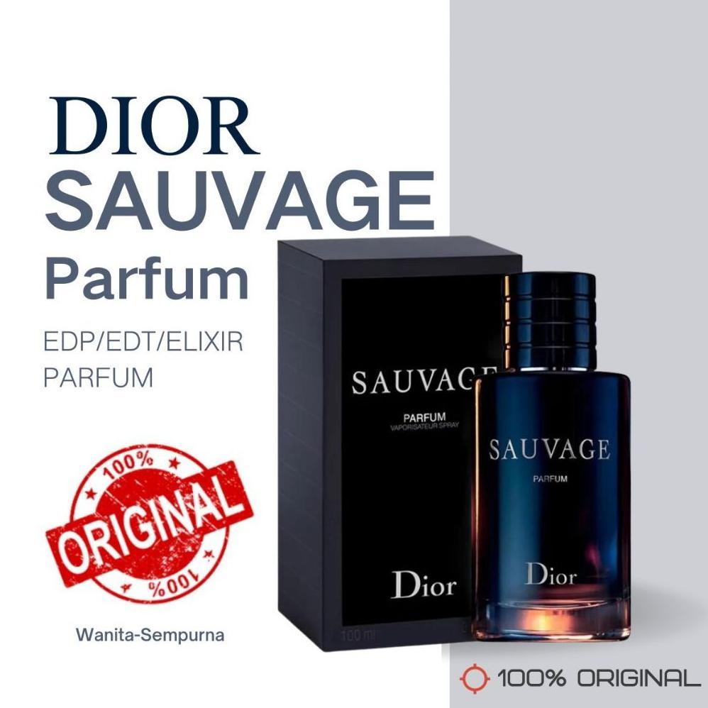 Dior Sauvage Eau de Parfum EDP 100ml/ Sauvage Eau De Toilette EDT 100ml/ Sauvage Elixir 60ml