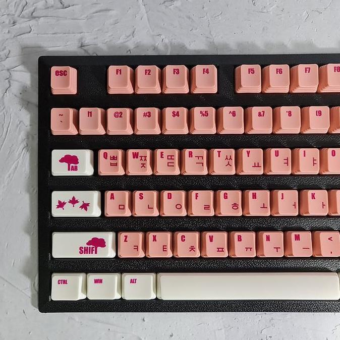 HARGA DISC - KeyKraft Keycaps Maple Keycap Set ( Korean Legends ) Hangul