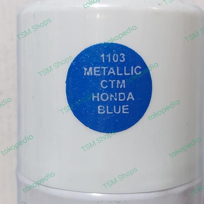 Pilok Cat Semprot RJ 300cc Biru Metalik/Ctm Honda Blue Metalic (1103)