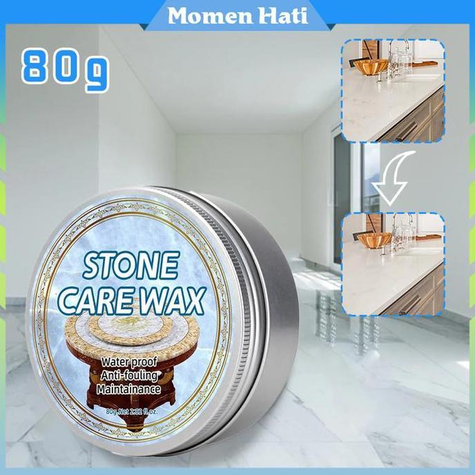 HASKON 80g Pengkilap Marmer Granit Obat Poles Marmer Poles Granit Lantai