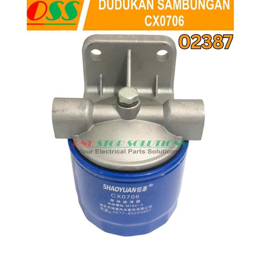 CYNJOT DUDUKAN SAMBUNGAN FILTER OLI WEIFANG Y480BD CX0506C C0506