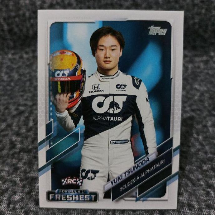 Topps F1 2021 formula 1 freshest yuki tsunoda RC