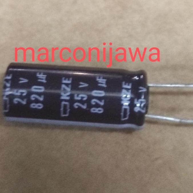 kapasitor elko 820uf 25V 820uf 25Voll