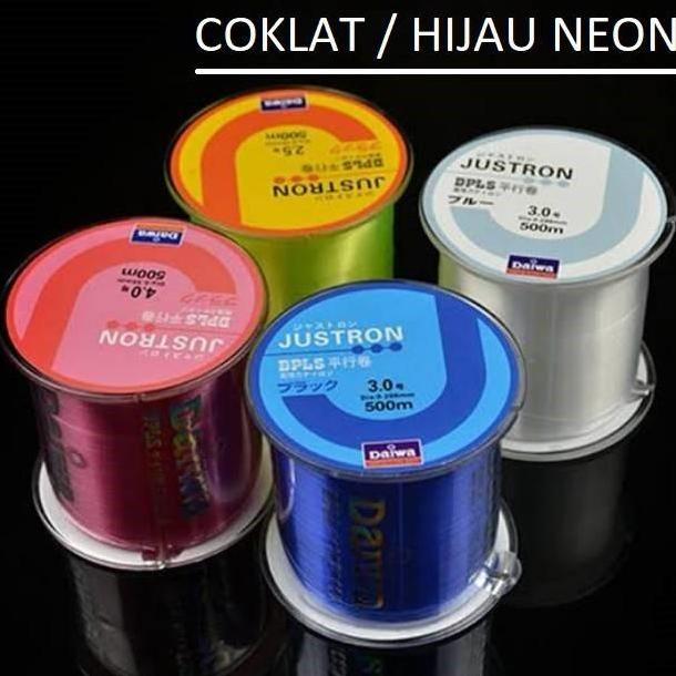 SENAR NYLON DAIWA JUSTRON DPLS 500M