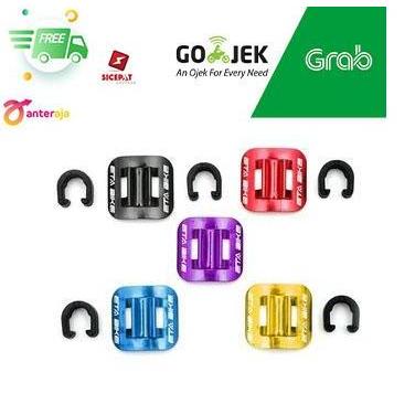 CLAMP HOLDER DUDUKAN C CLIP KABEL SHIFTER REM SEPEDA SELI MTB RB 3M
