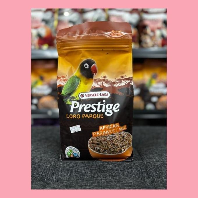 1KG PRESTIGE LORO PARQUE MAKANAN BURUNG LOVEBIRD FALK BETET KENARI