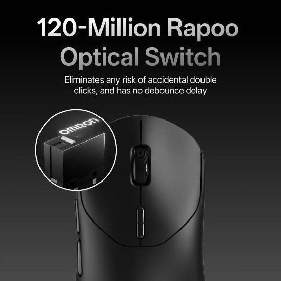 TERBARU - Rapoo VT2 | VT-2 MAX Gen-2 Ultra-lightweight Wireless Gaming Mouse