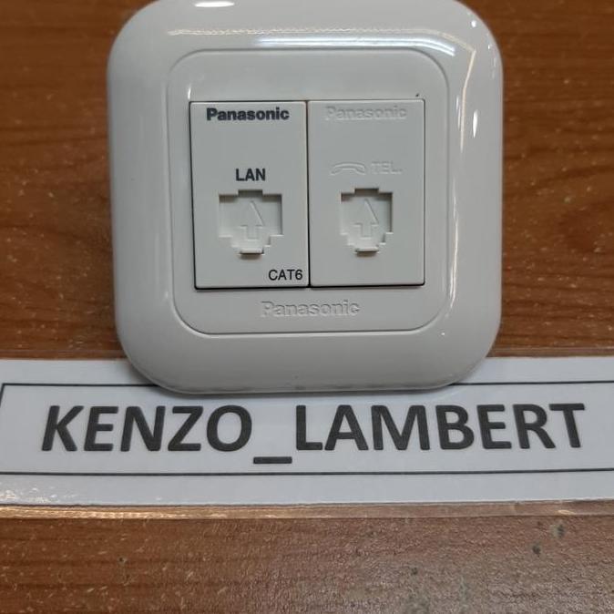 Call- Outlet Data Cat 6 Panasonic + Telepon Panasonic / Panasonic