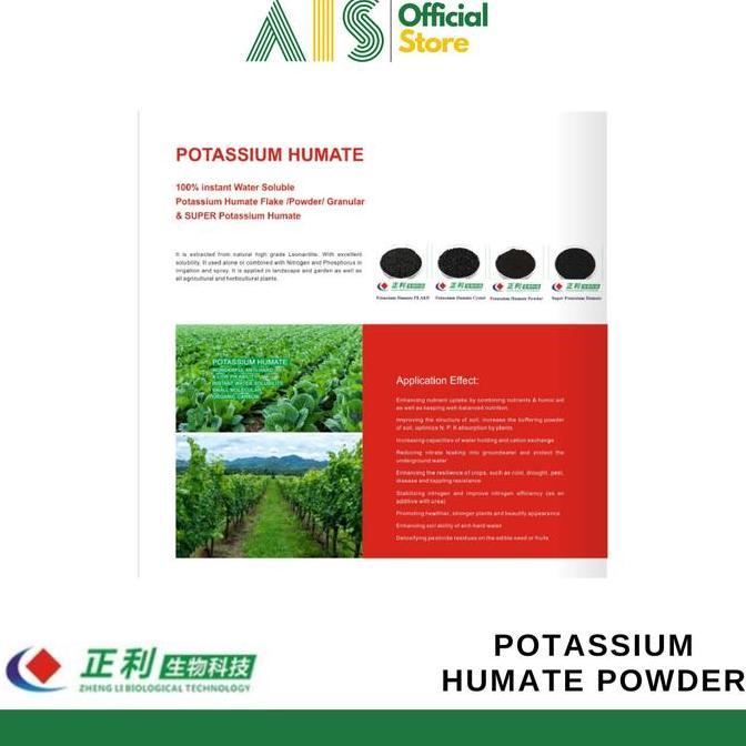 Promo Pupuk Potassium Humate Powder / Kalium Humate Powder 25Kg Diskon