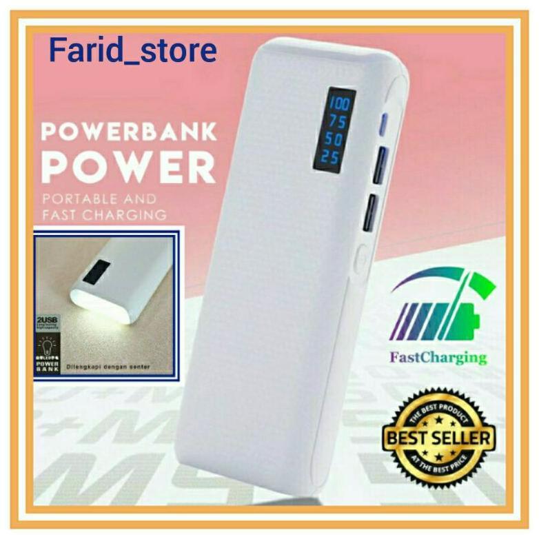Recommended Power Bank Samsung,Xiomi,Vivo,Oppo 99000Mah | Dual Usb Output | Fashion Lights