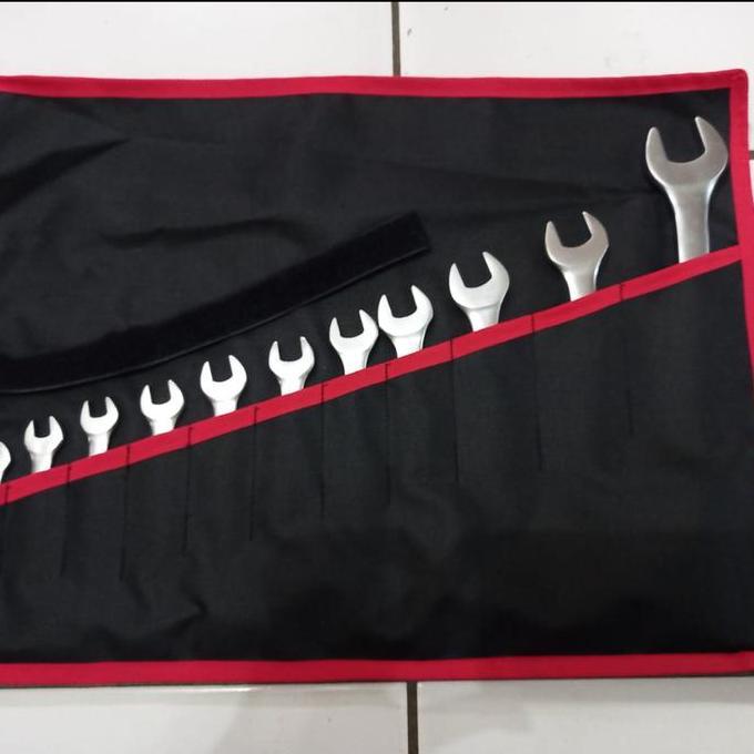 Tas Kunci Tas Penyimpanan Kunci Ring pas 11 lubang 9 lubang