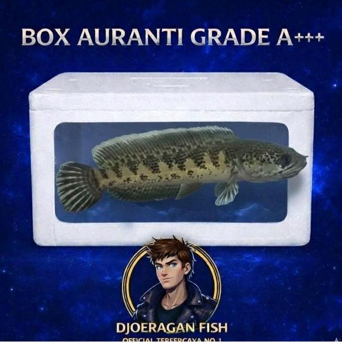 BOX AURANTI WARNA NAIK GONDRONG GRADE TOP DJOERAGANFISH+++