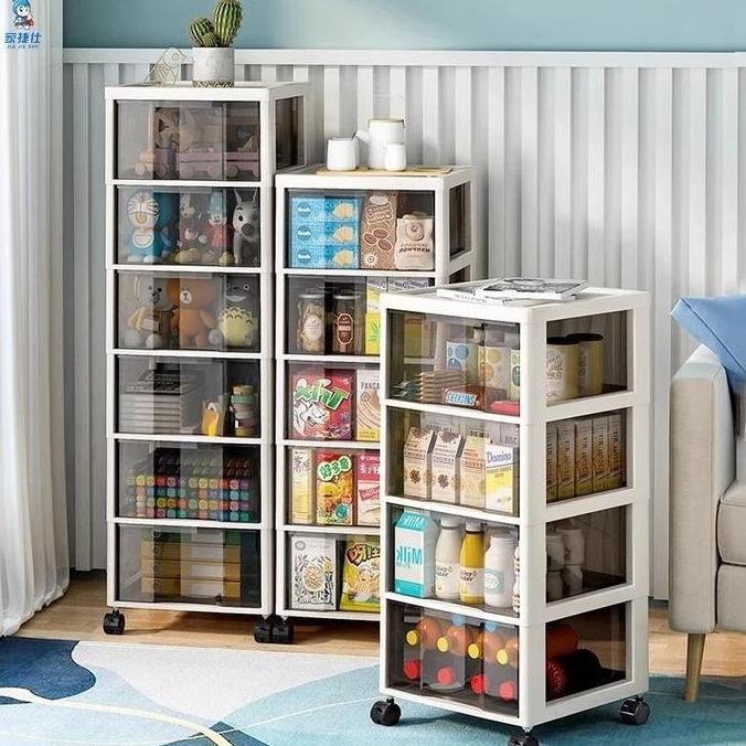 TORABIS_STORE - LEMARI PLASTIK KECIL MINIMALIS DRAWER ORGANIZER RAK LACI AESTHETIC LEMARI MAINAN ANA