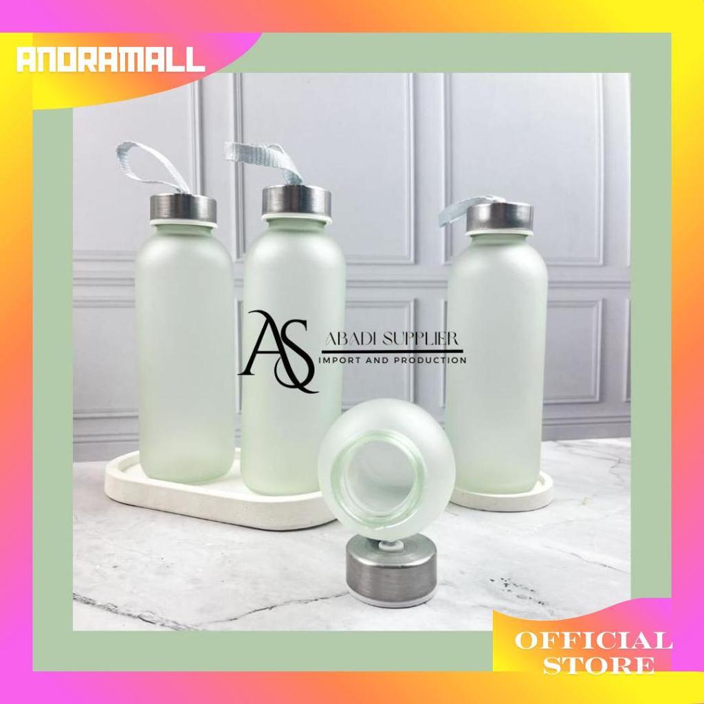 Souvenir Tumblr Botol Kaca 420ml Doff 420ml Ori