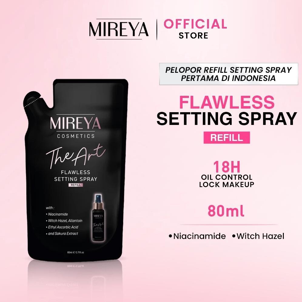 Refill Mireya The Art Flawless Setting Spray 80ml - Mireya Setting Spray & Finishing Spray