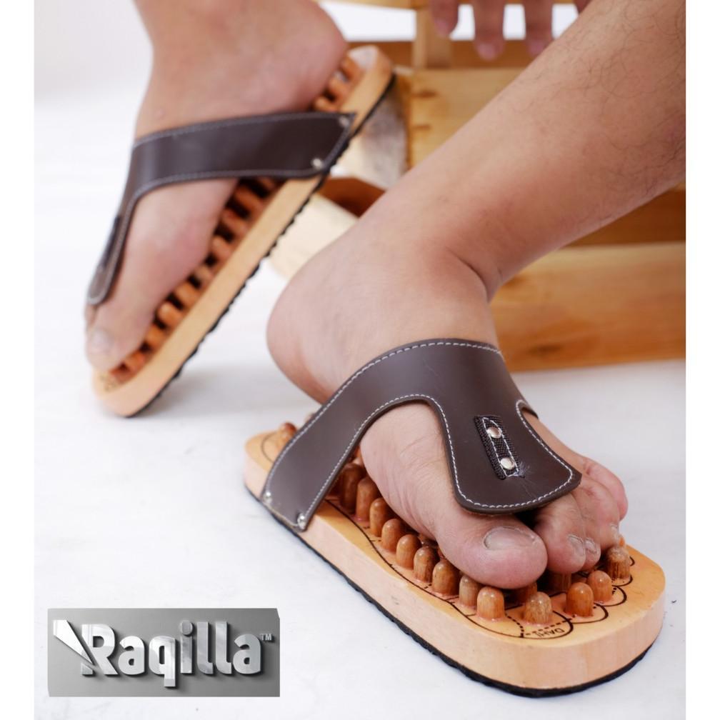 Sandal Rematik Sendal Kesehatan Kayu Rematik Refleksi Sandal Bakiak Kayu Sendal Rematik