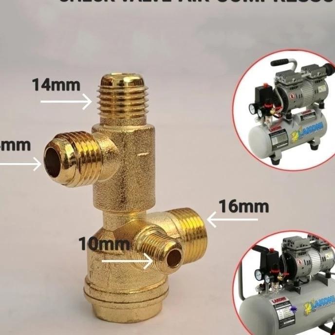 Check Valve Untuk Kompresor Oilless Lakoni Fresco, Kualitas Terbaik, Mudah Dipasang
