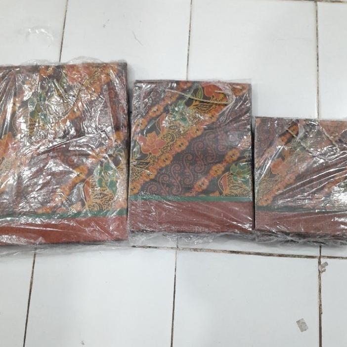 Paper Bag Motif Batik Bunga Isi 12 Pcs Perbungkus/Pak