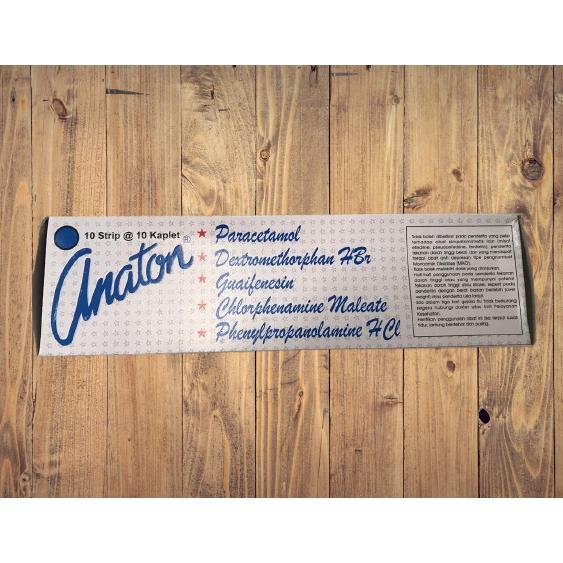 Stylish Anaton Tablet Per Box Isi 10 Strip