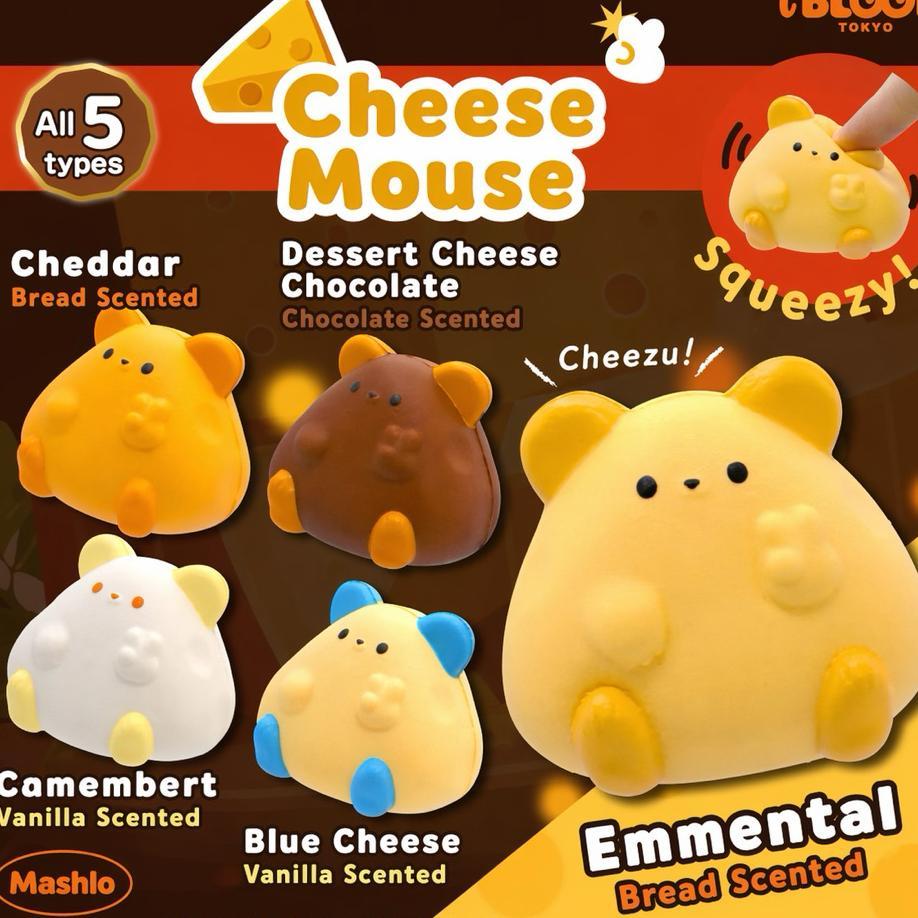 Momocuppy Cheese Mousse Gachapon Squishy Blind Egg By Ibloom Japan Original