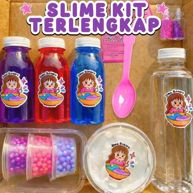 SLIME KIT TERLENGKAP BY SLIME_BINTARO || SLIME KIT TERMURAH || SLIME KIT LUCU || SLIME || BIKIN SLIM
