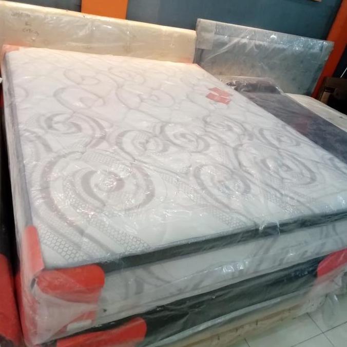 Springbed ROMANCE New Plushtop Boston 120x200 (Bonus Bantal Romance 2 Pcs)