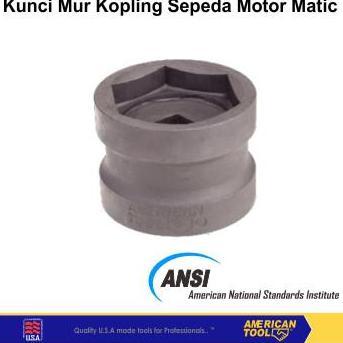 Allthebest- Socket Dobel Untuk Kopling 39x34/Double Copling American Tool 8958046