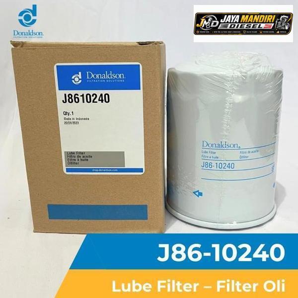 Donaldson J8610240 Lube Filter Filter Oli Persamaan P552819 & J8610042 Solusi Filtrasi Andal Dari Me
