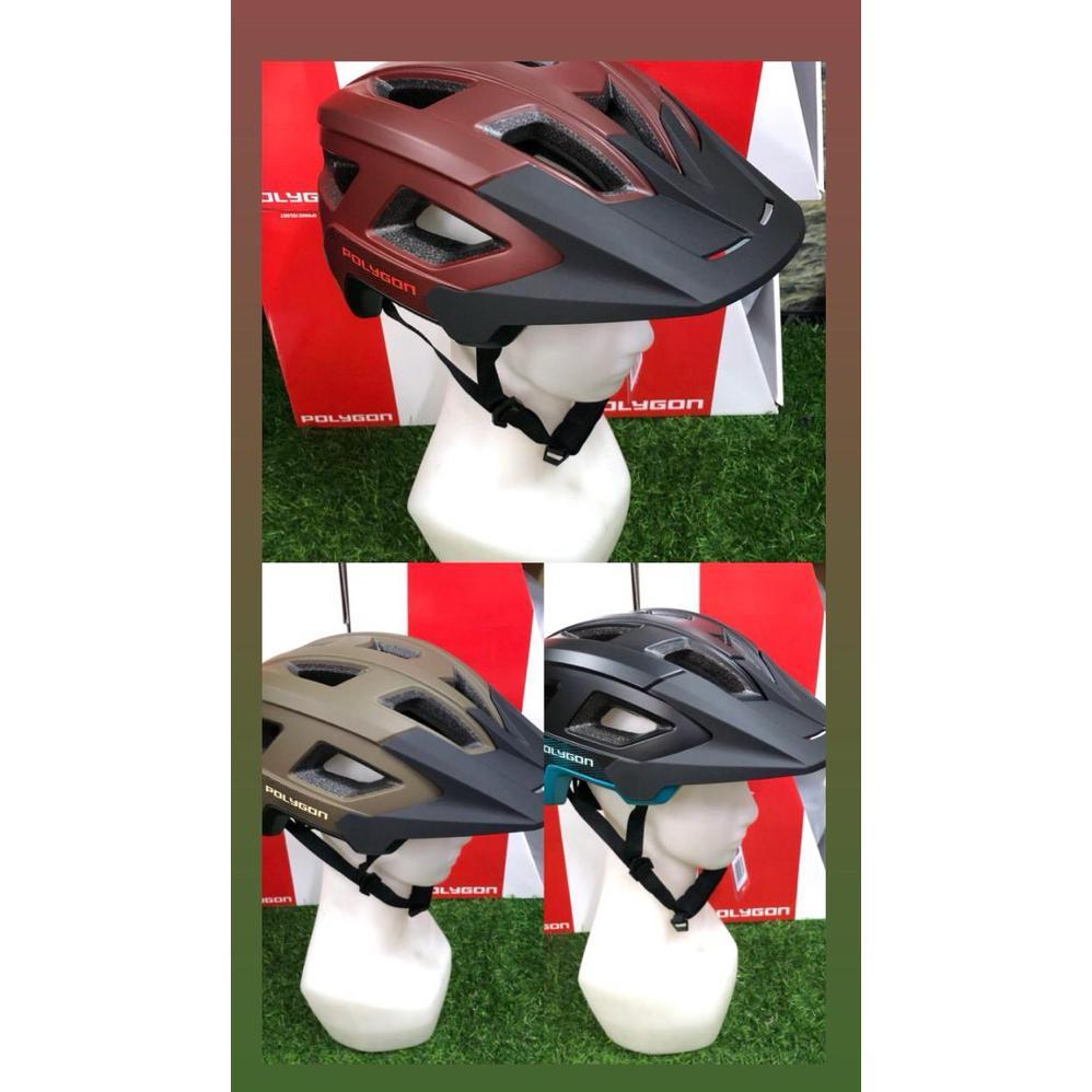 Helm / HELMET POLYGON PATHFINDER Sepeda MTB GRAVEL XC