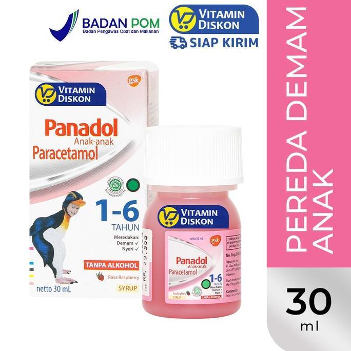PANADOL KIDS SYRUP 30 ML | PANADOL ANAK-ANAK